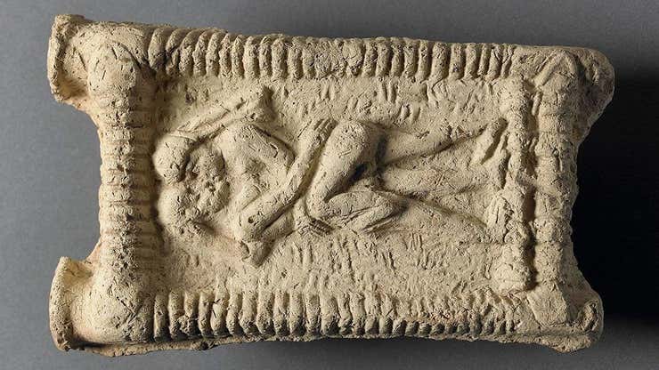 Image for Who Invented Kissing? Ancient Mesopotamian Texts May Be Oldest Record of Smooches