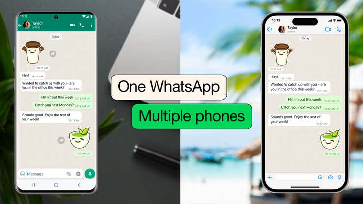 Image for How to Log in to WhatsApp Across Multiple Phones, the Web, and Other Devices